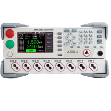 Ultra-high voltage programmable voltage withstand tester with 4.3'' TFT LCD  1007022